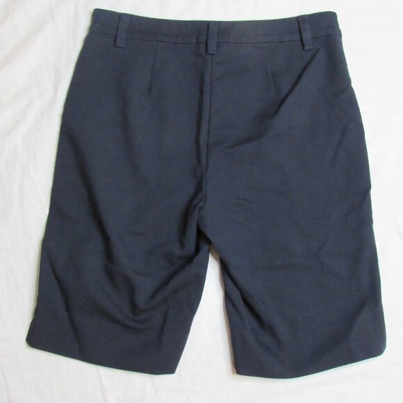 J. Jill Blue Essential Cotton Strech Bermuda Walking Shorts 10" Women's 4 - Picture 8 of 9